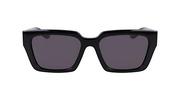 Okulary przeciwsłoneczne - Dragon Damskie okulary przeciwsłoneczne TARRAN, błyszczące czarne z soczewką Lumalens, jeden rozmiar, Błyszcząca czerń z soczewkami dymnymi Lumalens, Rozmiar uniwersalny - miniaturka - grafika 1