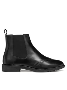Geox Sztyblety D Jaylon 2 D56QAA 043NH C9999 Czarny - Botki damskie - miniaturka - grafika 1