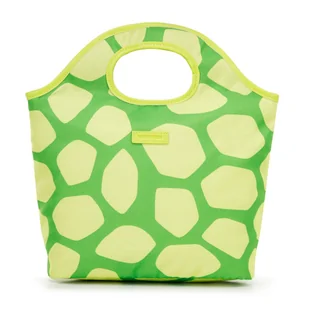 Torba na lunch zielono-żółta - Walizki - miniaturka - grafika 1