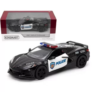 2021 CORVETTE POLICJA/STRAŻ 1:36 ZABAWKA DLA DZIECI - Samochody i pojazdy dla dzieci - miniaturka - grafika 1