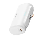 Powerbanki - Baseus P10068306213-00 Compact 5000mAh PD 20W USB-C Biały - miniaturka - grafika 1