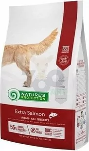 Natures Protection Extra Salmon 12Kg - Sucha karma dla psów - miniaturka - grafika 1