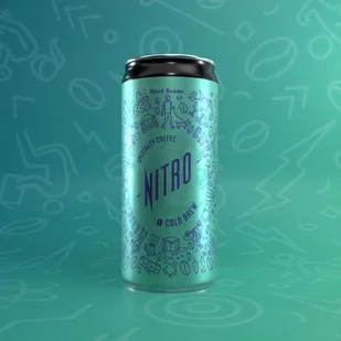 Hard Beans Nitro Cold Brew Classic 200 ml - Soki i napoje niegazowane - miniaturka - grafika 1