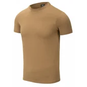 Odzież taktyczna i umundurowanie - Koszulka Helikon-Tex z bawełny organicznej SLIM - Coyote - miniaturka - grafika 1