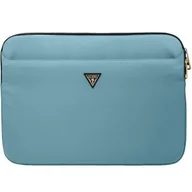 Torby na laptopy - Guess Nylon Computer Sleeve Etui na notebooka 13" niebieski) 10_18817 - miniaturka - grafika 1