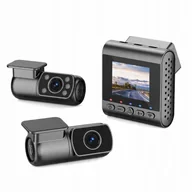 Wideorejestratory - SJCAM M60S Kamera samochodowa 4K kamera Przód+Tył+Wnętrze - miniaturka - grafika 1