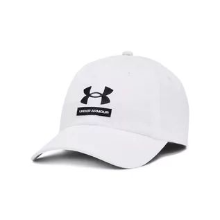 Czapki damskie - Under Armour, Czapka z daszkiem Branded Hat, 1369783-100, Biała, Unisex - grafika 1