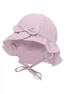 Sterntaler Czapka dziecięca z lnu, uniseks, Rosa, 43 - Zabawy w naśladowanie dorosłych - miniaturka - grafika 1