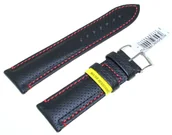 Akcesoria do zegarków - Skórzany wodoodporny pasek do zegarka 24 mm Morellato A01X4909C18883CR24 - miniaturka - grafika 1