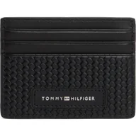 Etui na dokumenty i karty - Tommy Hilfiger Skórzane etui na karty - miniaturka - grafika 1