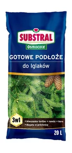 Substral Podłoże gotowe z nawozem do iglaków 20l - Ziemia ogrodowa - miniaturka - grafika 1