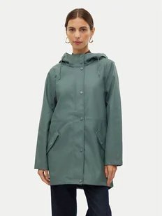Vero Moda Kurtka przeciwdeszczowa Malou 10266982 Zielony Regular Fit - Kurtki damskie - miniaturka - grafika 1