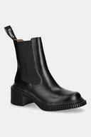 Botki damskie - Camper sztyblety skórzane Pix London damskie kolor czarny na słupku K400803-001 - miniaturka - grafika 1