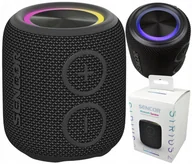 Głośniki przenośne - GŁOŚNIK BEZPRZEWODOWY BLUETOOTH SENCOR SIRIUS 2 LED 5 W TWS AUX WODOODPRONY - miniaturka - grafika 1