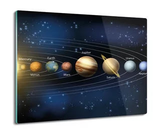 osłona splashback z grafiką Układ słoneczny 60x52, ArtprintCave - Deski do krojenia - miniaturka - grafika 1