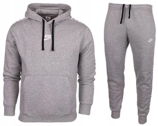 KOMPLET DRESOWY Treningowy NIKE szary DM6838-063 r. XXL - Dresy męskie - miniaturka - grafika 1