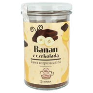 Kawa - Kawa rozpuszczalna Bananowa z czekoladą 130g - miniaturka - grafika 1