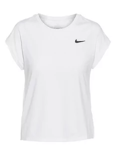 Nike Koszulka tenisowa "Victory" w kolorze białym - Koszulki sportowe damskie - miniaturka - grafika 1
