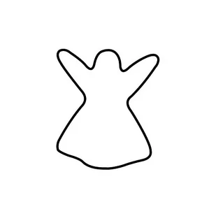 WMF Kaiser forma do wycinania aniołem 4 cm Boże Narodzenie Premium wysokiej jakości ze stali nierdzewnej łatwe, precyzyjne wyciąć bezpieczne, przyjemne użytkowanie 2300612157 - Formy do ciast - miniaturka - grafika 1