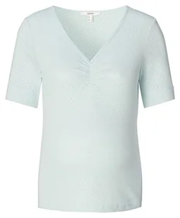 Esprit Maternity Damska koszulka z krótkim rękawem, pastelowy niebieski-435, L, Pastelowy niebieski - 435, L - Koszulki i topy damskie - miniaturka - grafika 1