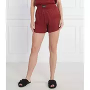 Piżamy damskie - Hugo Bodywear Szorty od piżamy SATINOIR_SHORTS | Regular Fit - miniaturka - grafika 1