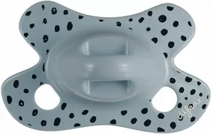 Difrax Smoczek Okrągły Newborn -2/+2m Stone Dots - Smoczki uspokajające - miniaturka - grafika 1