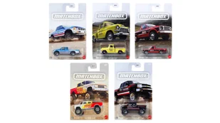 MATCHBOX TRUCK SERIES ZESTAW 5szt GGF12 - Samochody i pojazdy dla dzieci - miniaturka - grafika 1
