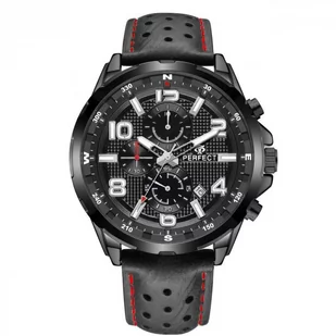 Zegarek Zegarek Męski Perfect Chronograf CH05L-07 + Box - Zegarki męskie - miniaturka - grafika 1