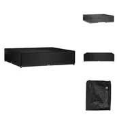 Pokrowce na meble ogrodowe - vidaXL Pokrowiec na meble ogrodowe 16 oczek 240x240x55 cm kwadratowy - Pokrowce ochronne na meble ogrodowe - miniaturka - grafika 1