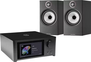 NAD C 700 czarny + 606 S2 Anniversary Edition czarny - Zestawy stereo - miniaturka - grafika 1