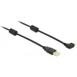 Delock Kabel Usb micro Am-bm Usb 2.0 1m kątowy 270 - Kable komputerowe i do monitorów - miniaturka - grafika 1
