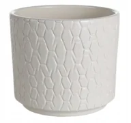 Donice - Osłonka ceramiczna Cylinder 16 cm antracyt mat Cermax - miniaturka - grafika 1