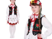 Stroje karnawałowe - ZESTAW KRAKOWIANKA 98-110 6el - miniaturka - grafika 1