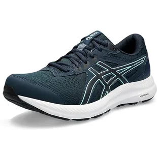 ASICS Gel-Contend 8, Męskie trampki, 43.5 EU, French Blue Black, 43.5 EU - Trampki męskie - miniaturka - grafika 1