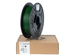 Filament 3DPower Elasti TPU 90 1.75mm Zielony 0.5kg - Filamenty i akcesoria do drukarek 3D - miniaturka - grafika 1