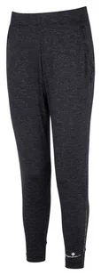 RONHILL Legginsy biegowe damskie LIFE SPACEDYED TIGHT szare - Spodnie sportowe damskie - miniaturka - grafika 1