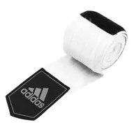 Bandaże bokserskie - Adidas Boxing Crepe bandaż ochronny bokserski, biały ADIBP03 - miniaturka - grafika 1