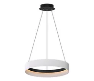 Lampy sufitowe - LED Żyrandol na lince ORBITA LED/52W/230V biały/czarny - miniaturka - grafika 1