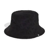 Czapki damskie - Czapka ADIDAS MONOGRAM BUCKET JE5656 – Czarny - miniaturka - grafika 1