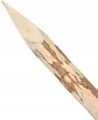 Akcesoria do ogrodzeń - Palik Strugany Słupek Palisada Tyczka Drewno 150 - miniaturka - grafika 1