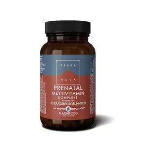 Terranova Terranova Prenatal Multivitamin Kompleks Wyselekcjonowany kompleks suplementów dla kobiet w ciąży 100 kaps. - Suplementy naturalne - miniaturka - grafika 1