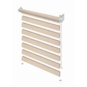 Rolety - Roleta Mini Zebra Z-743 Silvalin krem 90 x 150 cm - miniaturka - grafika 1