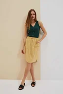 Spódnice - Spódnica z kieszeniami-46 - miniaturka - grafika 1