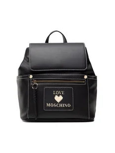 Love Moschino Plecak JC4044PP1ELI0000 Czarny - Plecaki - miniaturka - grafika 1