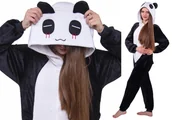 Stroje karnawałowe - Piżama Kigurumi Onesie Panda, Rozmiar S - miniaturka - grafika 1