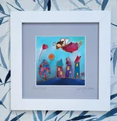 Pamiątka Chrztu Świętego - Anioł stróż komunijny - miniaturka - grafika 1