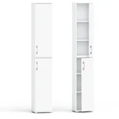 Szafy biurowe - Szafa biurowa Pola 215 - 2D 30 cm biała. - miniaturka - grafika 1