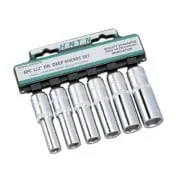 Honiton Zestaw nasadek 6-kątnych 1/2" 10-19mm długich 6szt. H4006 - Klucze i nasadki - miniaturka - grafika 1