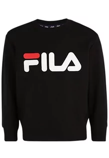 Bluzy dla dziewczynek - FILA Bluza dziecięca Babina Greda Classic Logo Crew, czarny, 110-116 - grafika 1