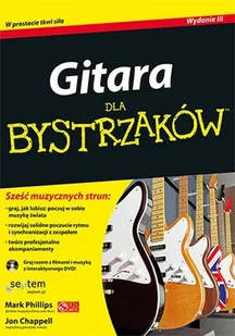 Gitara dla bystrzaków + DVD - Książki o kulturze i sztuce - miniaturka - grafika 1